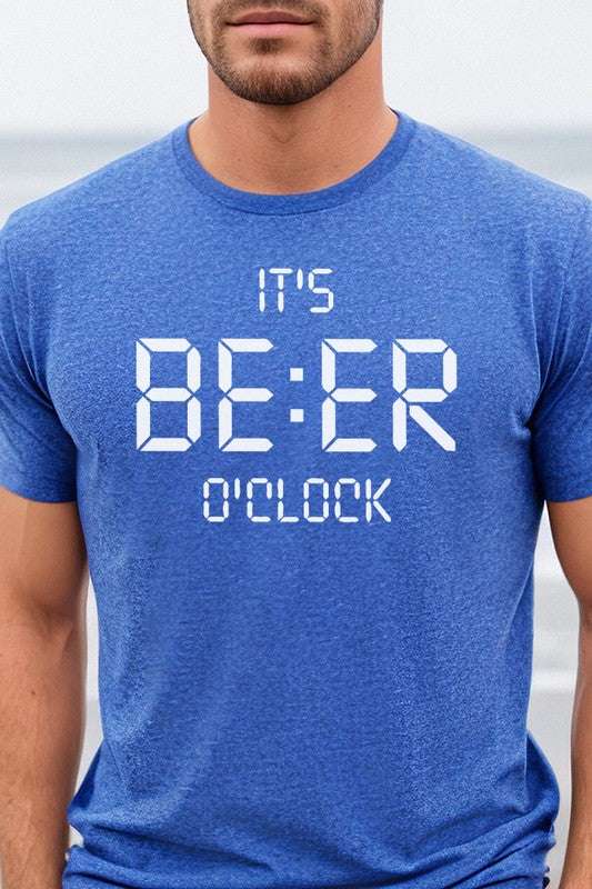 Cali Boutique Father's Day Gifts It's Beer O Clock Graphic Tee - Men Shirts | MENLL